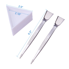 Double Use Clip Pound And Stainless Steel Tweezers