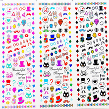 HOT088-090 Magic Water Nail Sticker