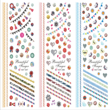 HOT247-249 Water Nail Sticker