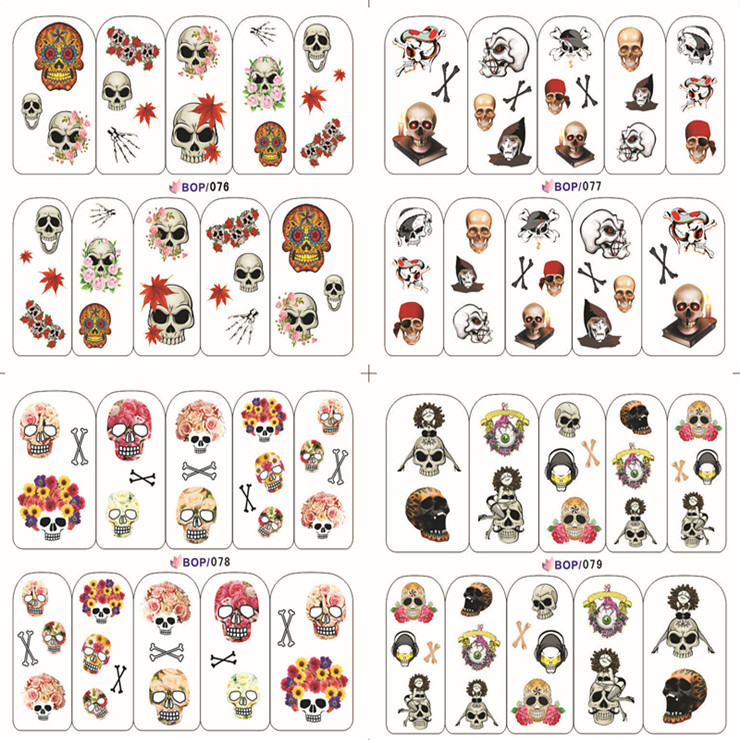 Water Nail Sticker(Single Or 4 in 1)