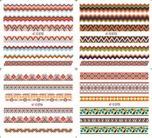 C072-075 Water Nail Sticker