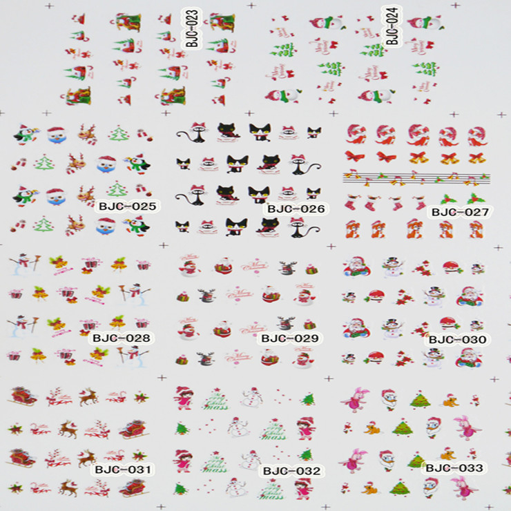 BJC Water Nail Sticker