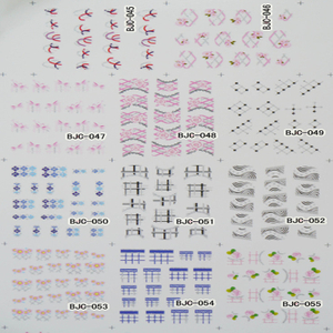 BJC Water Nail Sticker
