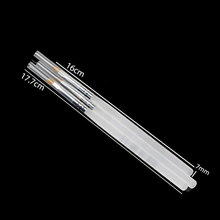 3pcs Clear Handle Brush Set