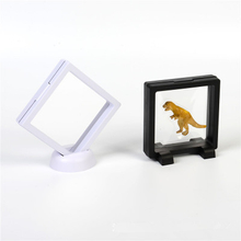 Transparent Square Art Nail Shelves Color Card Display Stand
