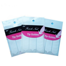 DIY French tip guides French nail sticker