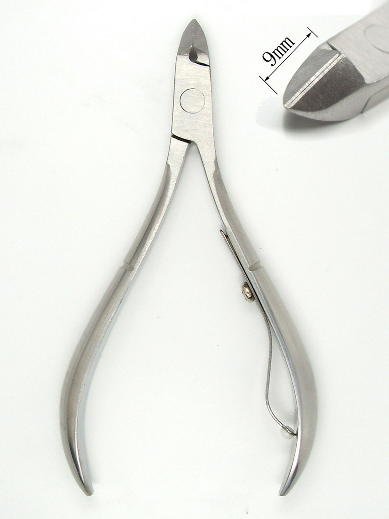 Stainless Steel Silver Cuticle Scissor Nail Art Nipper
