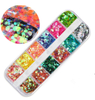 Round Nail Glitter Mermaid Sequins