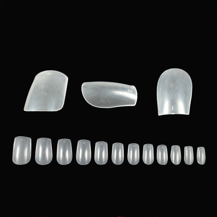 500pcs/bag Round Shape Full Cover Nail Tips