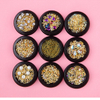 Different Design Nail Art Decoration Nail Metal Accessories