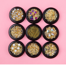 Different Design Nail Art Decoration Nail Metal Accessories