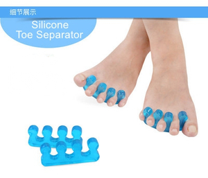 Glitter Silicone Toe separatoror