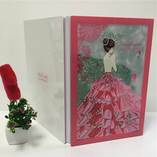 High Quality Acrylic Nail Gel Polish Color Chart Book