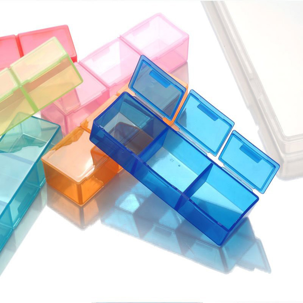21 Slots Plastic Storage Box 