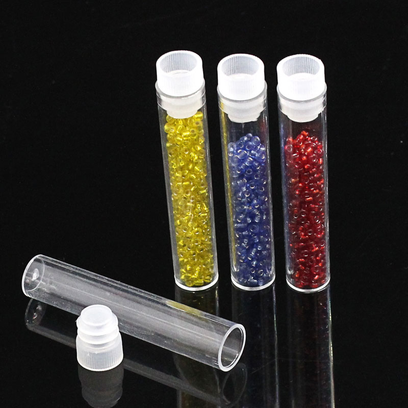 Rhinestone Beads Container Tube
