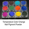 Temperture Color Change Nail Pigments Powder