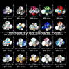 Different Shape Fashion Metal Stud Nail Rhinestone Alloy Nail Art 3d Rhinestone