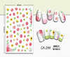 CA-244 3D Flowers Bloom During The Warm Spring Nail Sticker