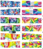 BN169-180 Colorful Water Nail Sticker