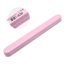 Pink Color Nail Sponge shine buffer 