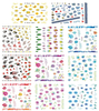 E314-324 3D Flower Simulation Nail Art Sticker