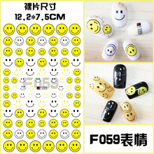 F059 DIY Design 3D Self Adhesive Emoji Nail Art Sticker
