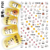 F101 DIY Design 3D Self Adhesive Panda Nail Art Sticker
