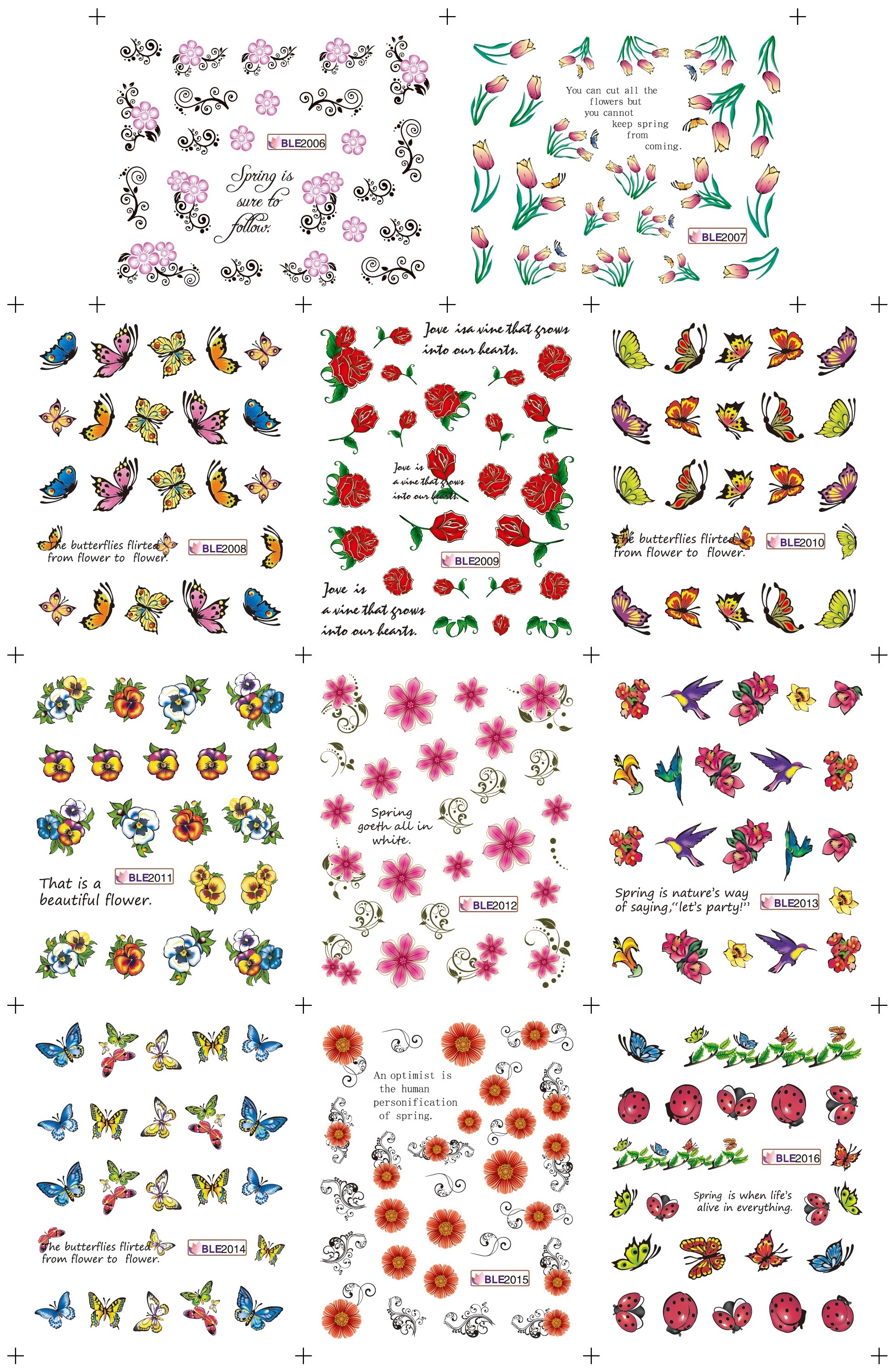 BLE2006-2016新版花