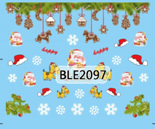 Christmas Water Nail Sticker Nail Decal