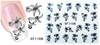 XF1103-1108 Flower Water Nail Sticker