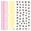 LY041-042 Thin 3D Nail Art Sticker