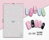 CA-184 3D Dream Rose Garden Nail Sticker