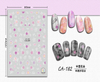 CA-182 3D Flower Nail Sticker