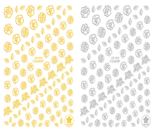 CB-034 3D Flower Nail Art Sticker