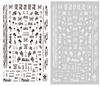 CB-048 3D Hawaii Style Nail Art Sticker