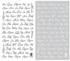 CB-008 3D Words Nail Art Sticker