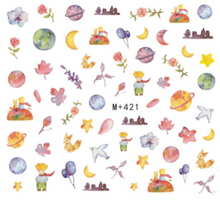 M+420-425 Water Nail Sticker 