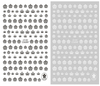 CB-083 3D Crown Nail Art Sticker
