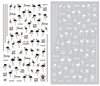 CB-106 3D Flamingo Nail Art Sticker