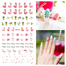 MT049 3D Flamingo Nail Art Sticker