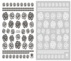 CB-075 3D Flower Nail Art Sticker