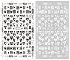 CB-074 3D Love Heart Nail Art Sticker