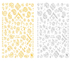 CB-095 3D Fashion Nail Art Sticker