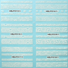 HBJY013-018 White Lace Nail Art Sticker 