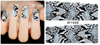 XF1504-1509 Leopard Print Water Nail Sticker