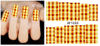 XF1534-1539 Lattice Water Nail Sticker