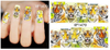 XF1468-1473 Cartoon And Animal Water Nail Sticker