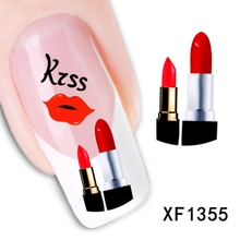 XF1355-1360 Water Nail Sticker
