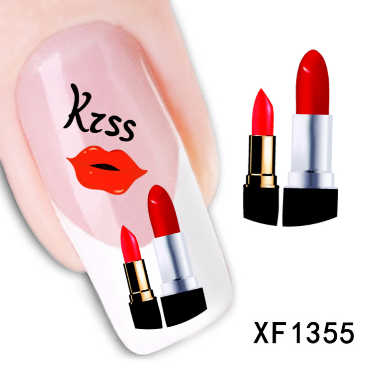 XF1355-1360 Water Nail Sticker