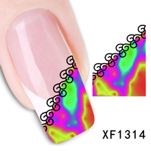 XF1313-1318 Water Nail Sticker